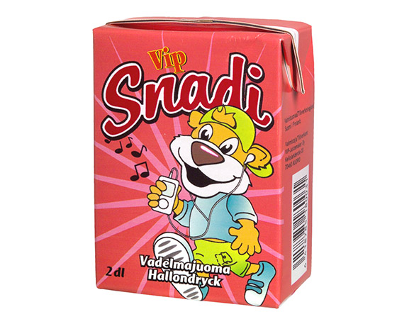 SNADI VADELMAJUOMA 2DL /10