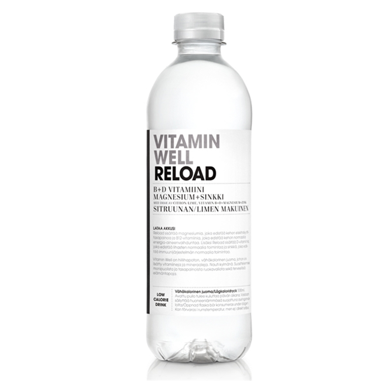Vitamiinivesi Vitamin Well Reload 500ml - 2