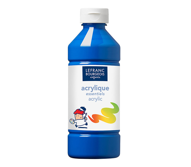 AKRYYLIVÄRI 500ML LAIVASTONSININEN