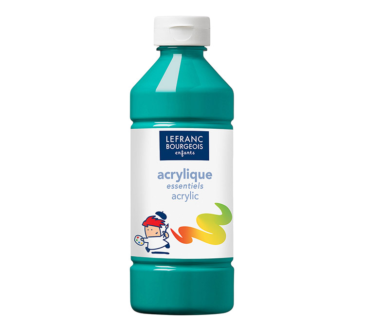 AKRYYLIVÄRI 500ML TUMMANVIHREÄ