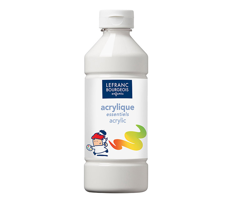 AKRYYLIVÄRI 500ML VALKOINEN