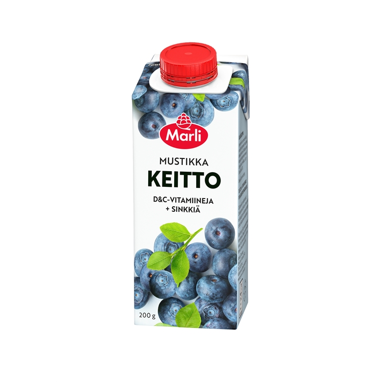 Mehukeitto Marli mustikka D&C 200g - 2