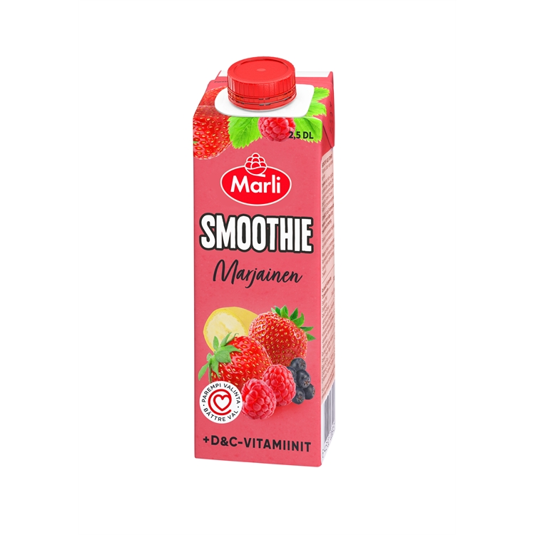 Smoothie Marli marjainen D&C 2,5 dl