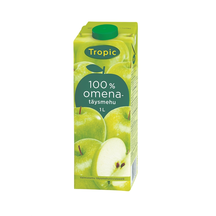 Täysmehu Tropic omena 100% 1l - 2