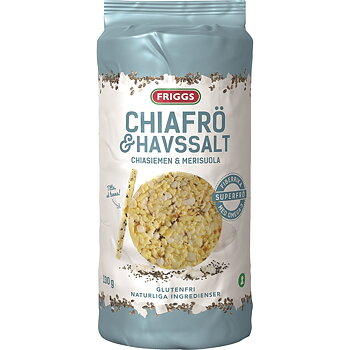 Maissikakku Friggs chia&merisuola 130g