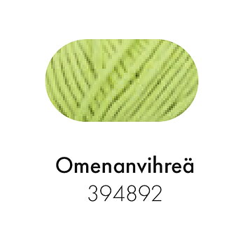 Your Cotton lanka 50g omenanvihreä
