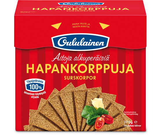 OULULAINEN HAPANKORPPU 370G - 2