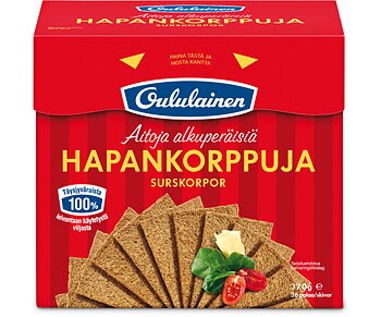 OULULAINEN HAPANKORPPU 370G