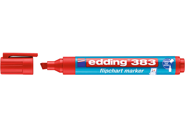 EDDING 383 FLÄPPITAULUKYNÄ 1-5MM PUN.