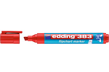 EDDING 383 FLÄPPITAULUKYNÄ 1-5MM PUN.