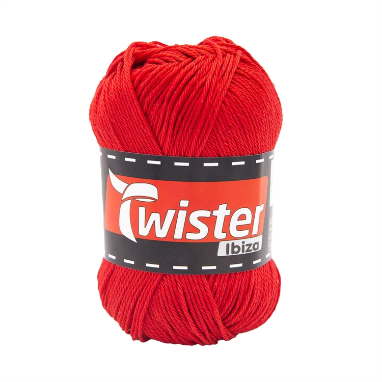 Puuvillalanka Ibiza50 g punainen