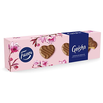 Suklaakeksi Fazer   Geisha Bisquit 100 g