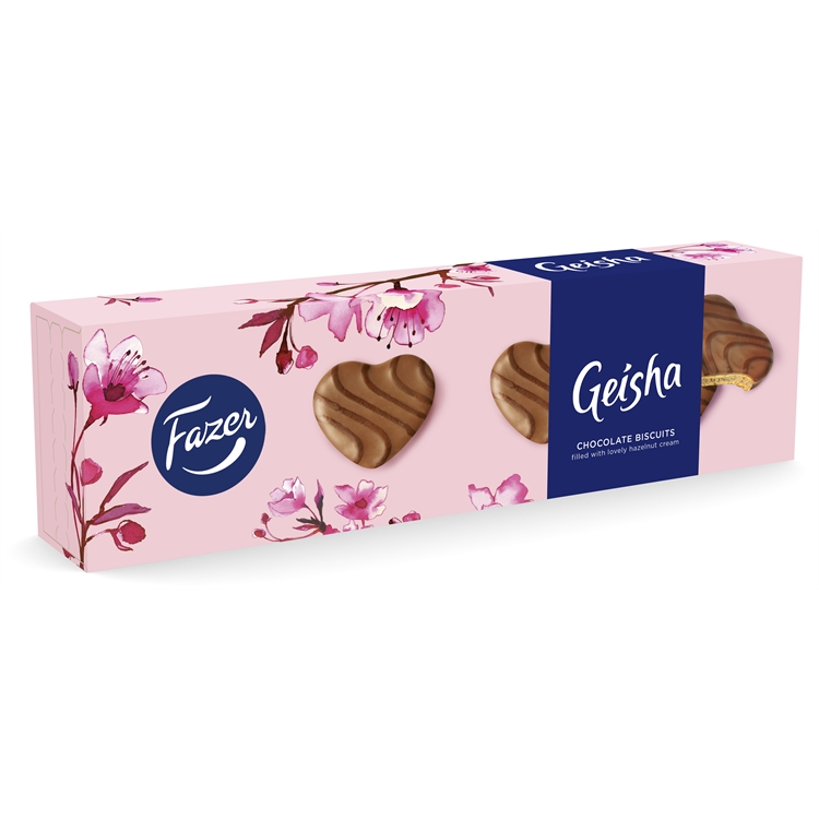 Suklaakeksi Fazer   Geisha Bisquit 100 g - 2