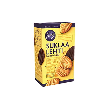 Suklaakeksi Fazer   Suklaalehti 185 g