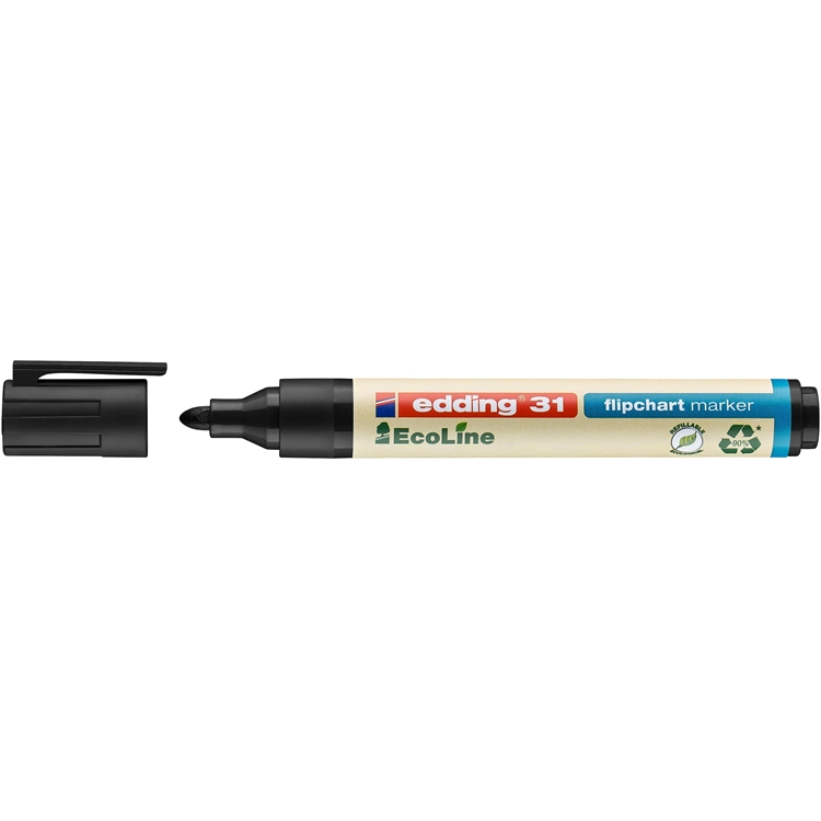 Lehtiökynä edding 31 Ecoline musta - 2