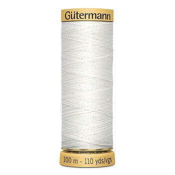 Ompelulanka Gütermann 100 m valkoinen