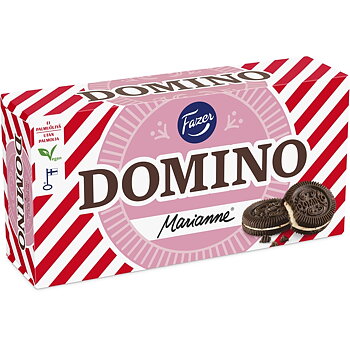Täytekeksi Fazer Domino Marianne 350g
