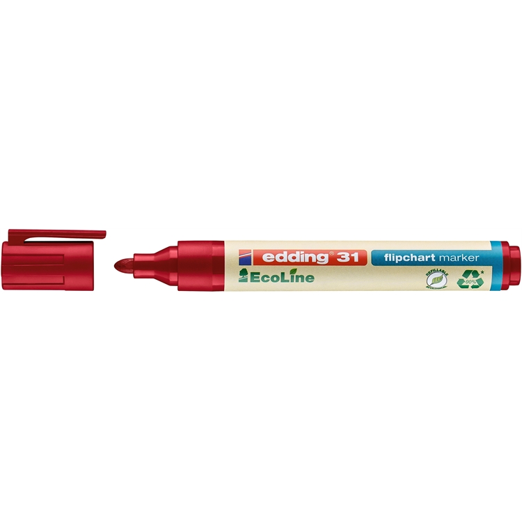 Lehtiökynä edding 31Ecoline punainen - 2