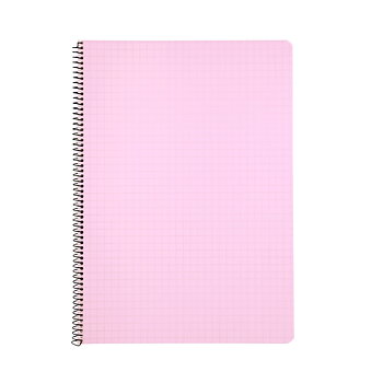Kierrevihko A4/80 muovikantinen rosa