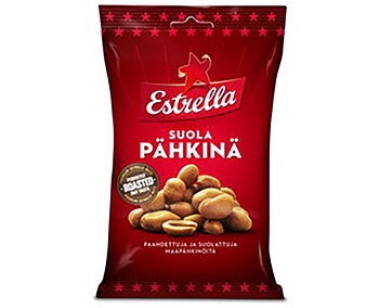 ESTRELLA SUOLAPÄHKINÄ 175G