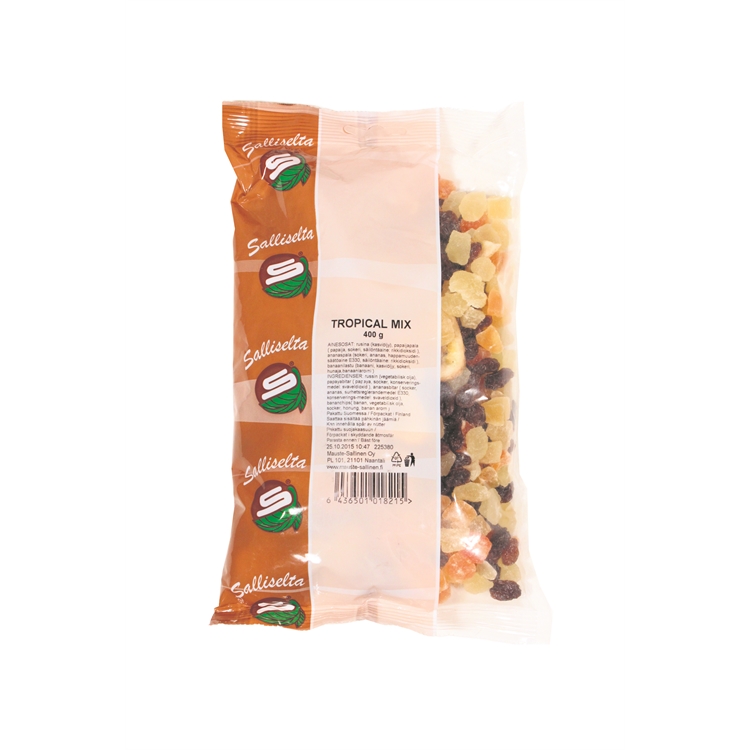 Hedelmäsekoitus MS Tropical Mix 400 g