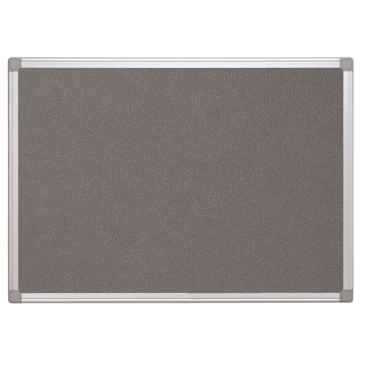 Ilmoitustaulu Q-Connect 900X600mm harmaa