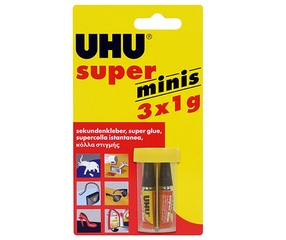 UHU SUPERMINIS 3 X 1G PIKALIIMA
