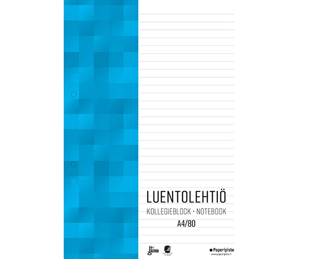 LUENTOLEHTIÖ A4/80 VIIVAT MAPPIREIÄT - 2