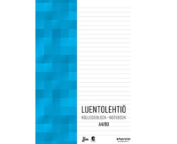 LUENTOLEHTIÖ A4/80 VIIVAT MAPPIREIÄT