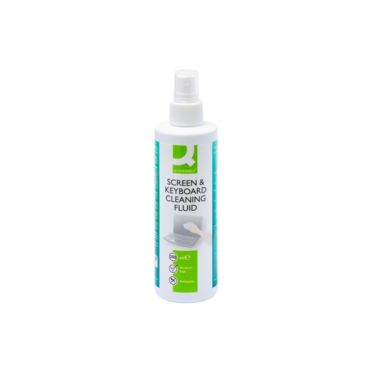 Puhdistusaine Q-Connect näyt/näpp 250ml - 2
