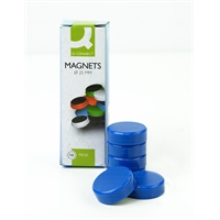 Magneetti Q-Connect25mm sininen/10 - 2
