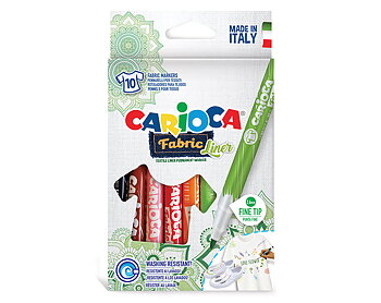 CARIOCA TEKSTIILITUSSI/ 10 SÄVYÄ