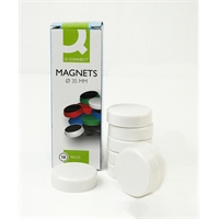 Magneetti Q-Connect35mm valkoinen/10 - 2