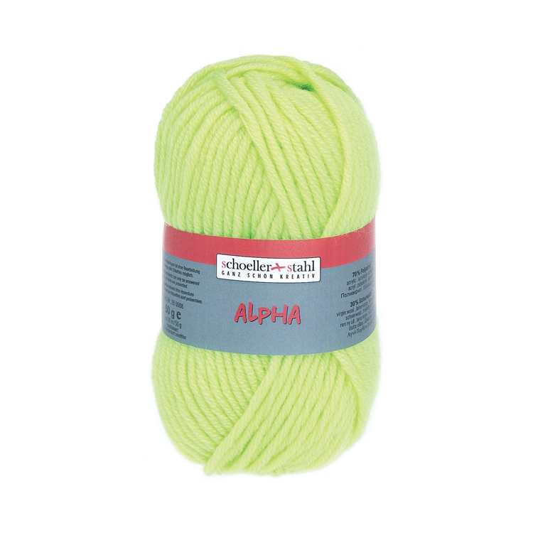 Neulelanka Alpha limenvihreä 50g