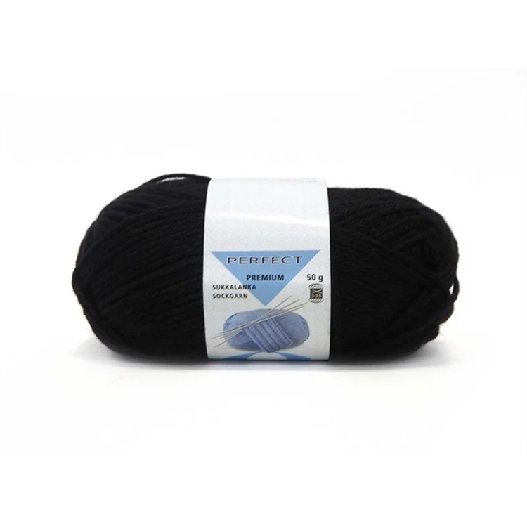 Neulelanka Perfect Prem6 musta 50g