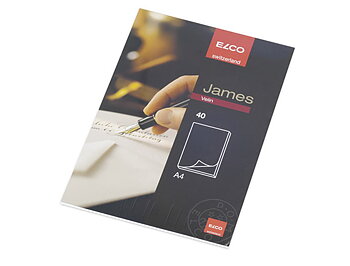 ELCO JAMES VELIN KIRJEPAPERILEHTIÖ A4/40