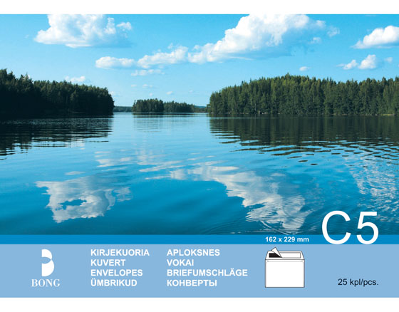KIRJEKUORI C5 TARRA VALKOINEN /25