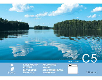 KIRJEKUORI C5 TARRA VALKOINEN /25