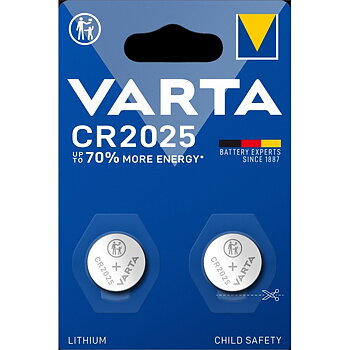 Paristo Varta Lithium Coin CR2025 /2
