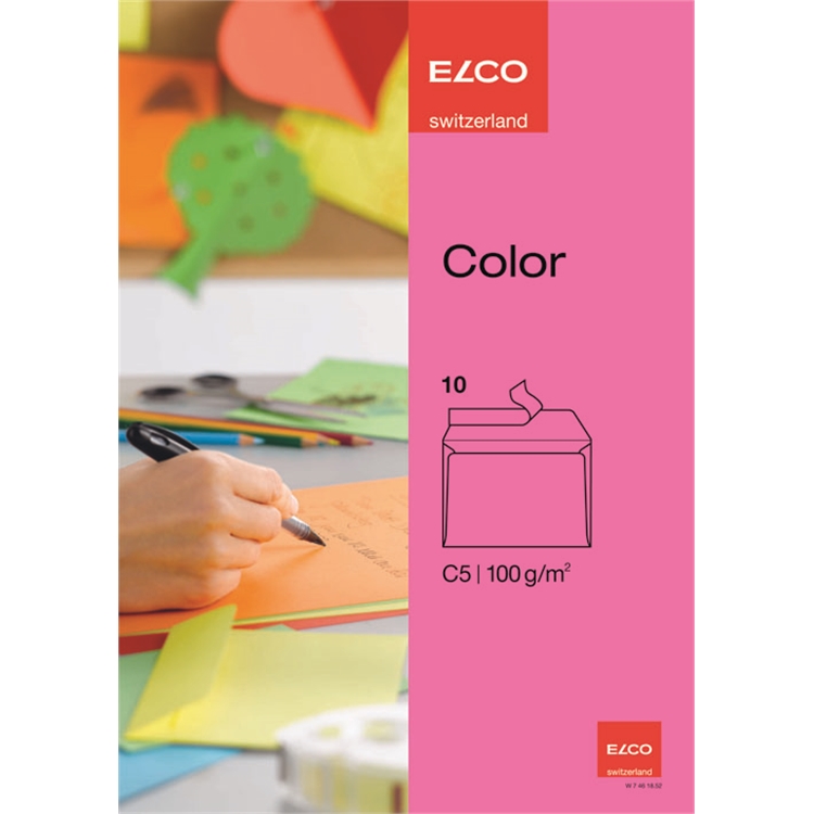 Tarrakuori Elco Color C5 ST pinkki/10