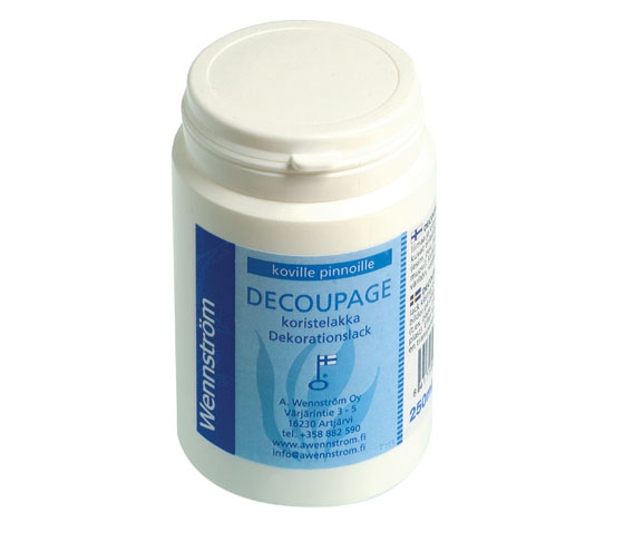 DECOUPAGE KORISTELAKKA 250ML
