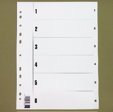 NUMEROHAKEMISTO A4 KARTONKI 6-OSAINEN