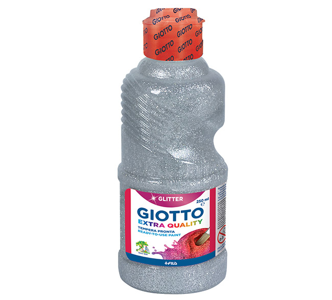 GIOTTO GLITTER PAINT250ML HOPEA