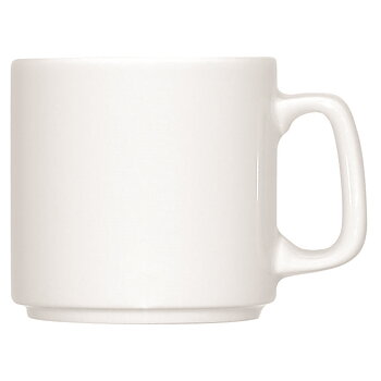 Muki 27 cl pinoutuva valkoinen