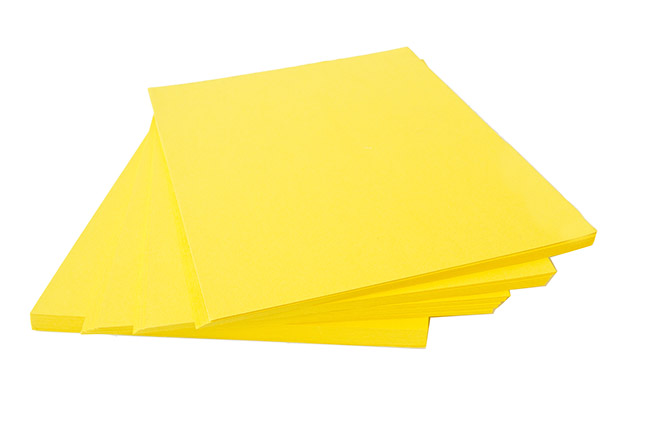 PIIRUSTUSPAPERI A3 120G KELTAINEN /100