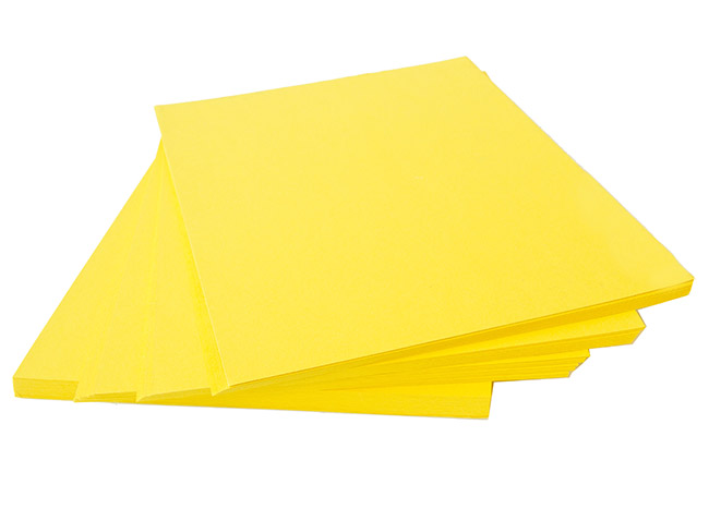 PIIRUSTUSPAPERI A4 120G KELTAINEN /100