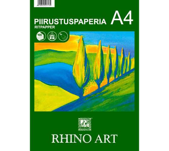 PIIRUSTUSPAPERI A4 120G VALKOINEN /100