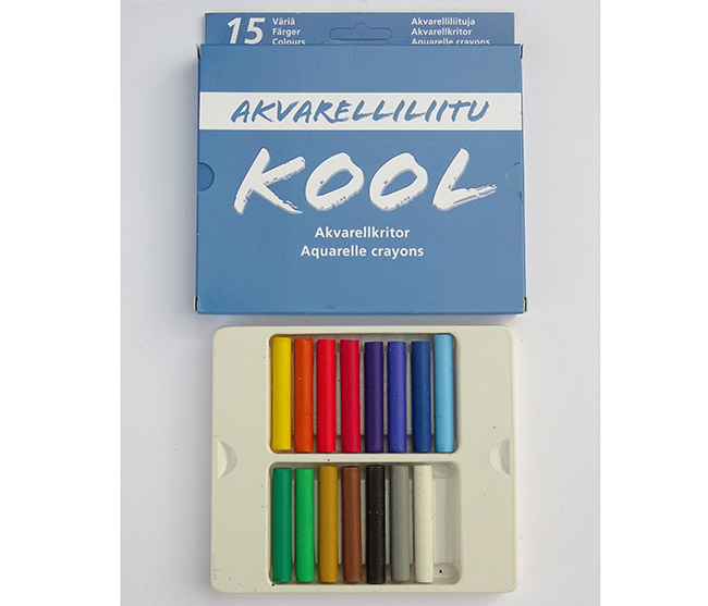 KOOL LYHYT AKVARELLILIITU VÄRILAJ. /15