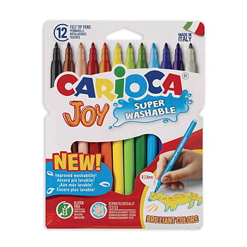 Huopakynä Carioca Joy värilajitelma /12