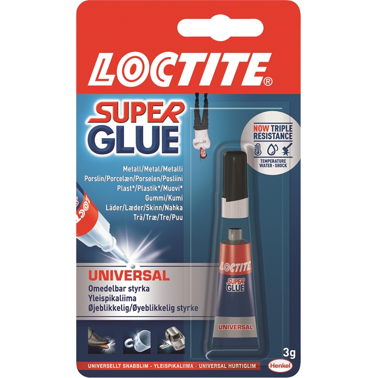 Pikaliima Loctite Super Glue Universal 3 - 2